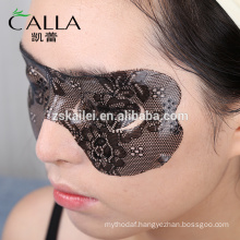 2017 New design luxury lace eye shade mask with certificate